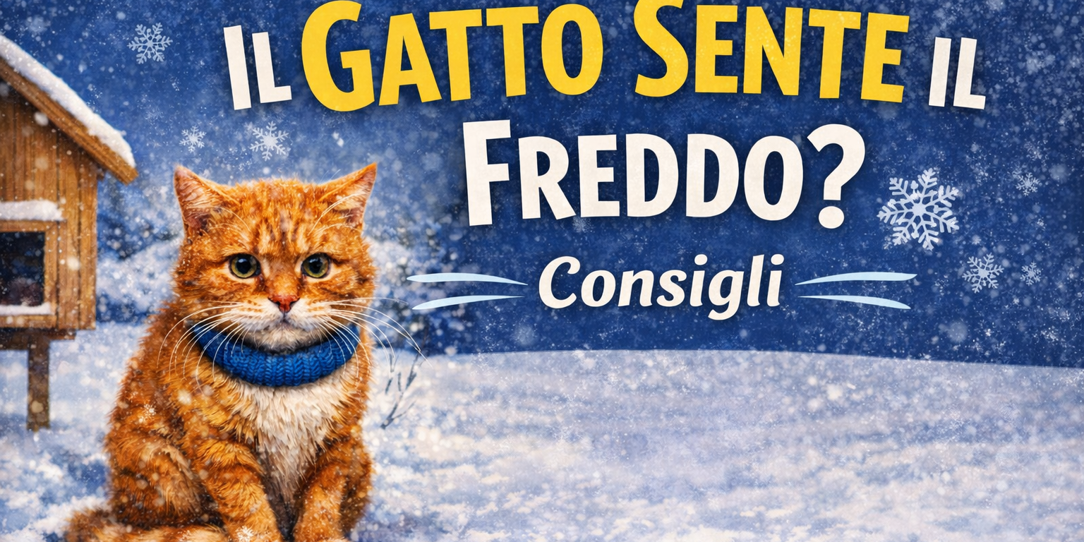gatti e freddo