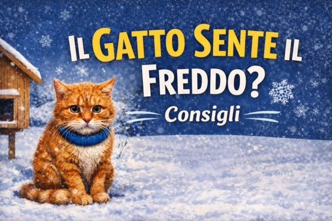 gatti e freddo